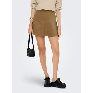 Only Cordrock Damen Braun 38