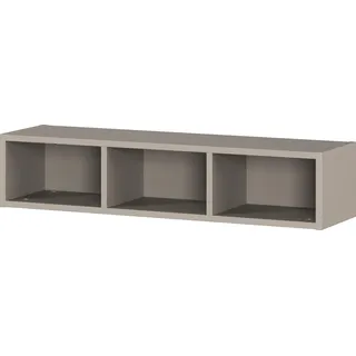 Germania Tomino Wandregal 25 x 90 x 19 cm Grau