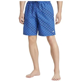 adidas Originals Monogram Badeshorts - Dark Blue / Blue - S