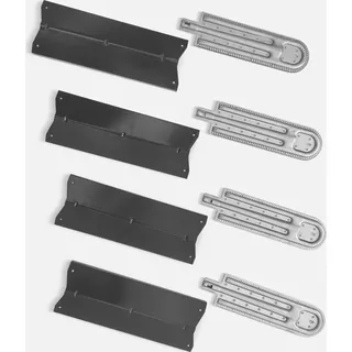 sweeek - Set mit 4 Brennern und 4 Diffusoren - Grau - Grau