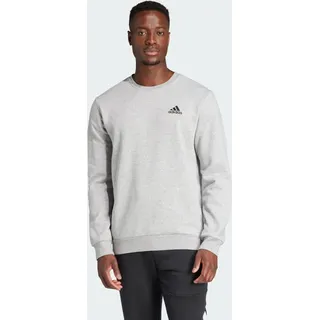 Adidas Essentials Fleece Sweatshirt Medium Grey Heather / Black XL