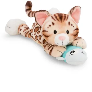 NICI Kuscheltier Katze Bengal - Fisch 30 cm liegend