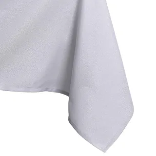AmeliaHome 80x80 cm Tischdecke Tischtuch Tafeldecke Fleckschutz Lotuseffekt Abwaschbar Wasserabweisend Glänzend Glatt Flieder Empire