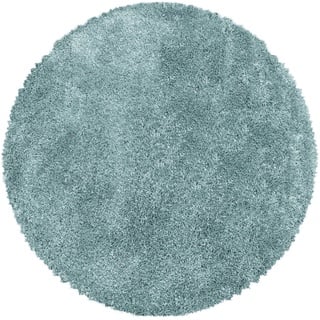 Fluffy 3500 Hochflorteppich 120 cm blau