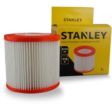 Stanley Patronenfilter mit hohem Abscheidegrad für Nass- und Trockensauger