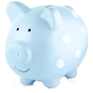 pearhead 40104 Keramik Sparschwein, blau