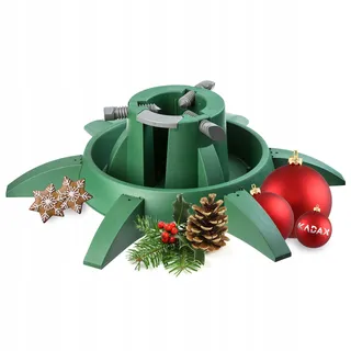 Kadax Weihnachtsbaumständer mit Wassertank, Christbaumständer Baumhöhe bis 3,3m