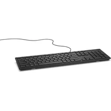 Dell KB216 USB German Black (DE), Tastatur, Schwarz