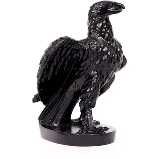 eascheer Adler-Statue, 13 cm, Gothic, schwarzer Vogel, Dekoration, Adler, Falke, Statue, Sammlerfigur