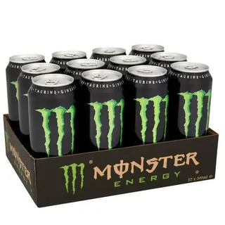 Monster Energy 12x0.5 L - pfandfreie - 12 x 0,5 L