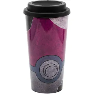 Stor DOPPELWANDIGER KAFFEEBECHER AUS BPA-FREIEM Kunststoff 520ML | Pokemon