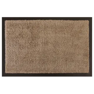 andiamo Fußmatte Venus - Schmutzfangmatte für den Hauseingang - flexibel einsetzbar als Fußmatte innen, Fußabtreter im überdachten Außenbereich oder als Schuhmatte 60 x 80 cm Taupe