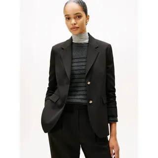 Tommy Hilfiger Longblazer »TIMELESS WOOL REG STRT SB BLAZER« mit Wolle,