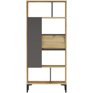 Mobili Rebecca Bücherregal 72 x 25 x 163,5 cm Braun