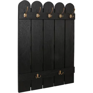 MCW Wandgarderobe N95 60 x 86 x 3 cm Schwarz