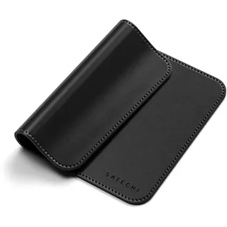 Satechi Artificial Leather Premium Mousepad Schwarz