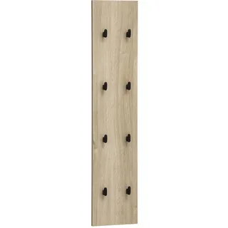 Schildmeyer Garderobenpaneel Emmik 24,5 x 2,6 x 109 cm Eiche