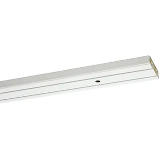 Gardinia Vorhangschiene 2-läufig GE2 Weiß 300 cm