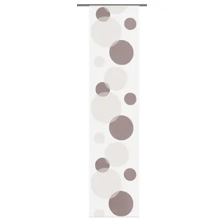 HOME WOHNIDEEN Tira Schiebevorhang 60 x 245 cm stein