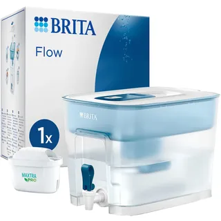 Brita Maxtra Pro All-In-1 Kartuschen 1 St. + Flow Wasserfilter-Station basic blue