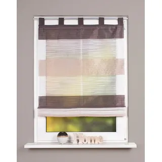 HOME WOHNIDEEN »GABI« mit Schlaufen freihängend Effektvoile,