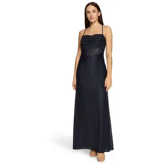 VM by Vera Mont Abendkleid Glitzer-Look Blau 42