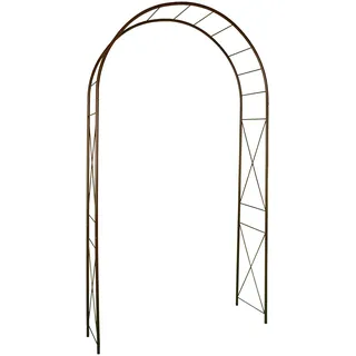 Louis Mill 3186 Bogen Gartendeko Raute Metall Eisen antik 130 x 250 cm