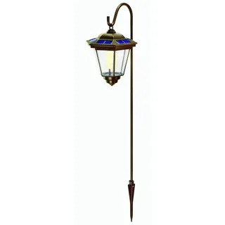 esotec Solar Hängeleuchte Kunststoff H=69cm 1 Stück braun