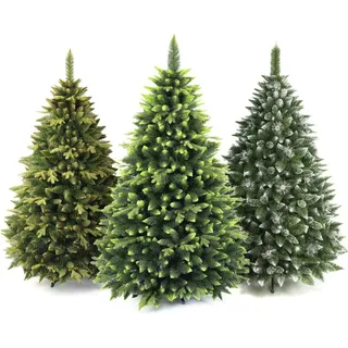 AmeliaHome Künstlicher Weihnachtsbaum 280 cm Tannenbaum Christbaum Kiefer PVC Weihnachtsdeko Diana