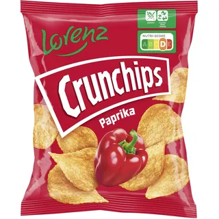Crunchips Lorenz Snack World Crunchips Paprika Chips 20x 25,0 g