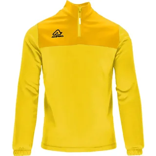 Acerbis Sports Harpaston 1/2-Zip, Sweatshirt - Gelb - S
