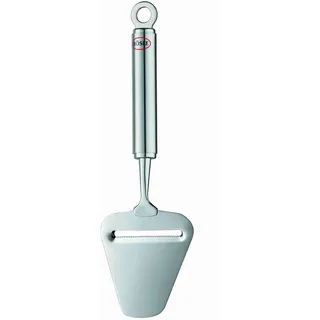 Rösle Käsehobel Schneider für Hart- und Schnittkäse, spülmaschinengeeignet, silberfarben