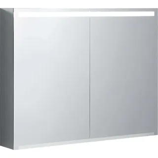 Geberit Option Spiegelschrank mit integrierter Beleuchtung, zwei Türen, Breite 90cm, 500.583.00.1