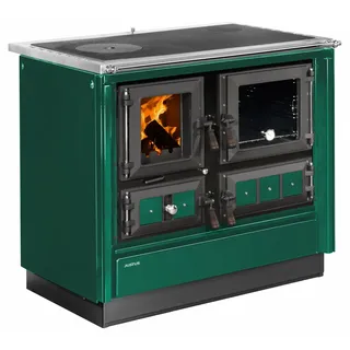 Justus Küchenofen Rustico 90 2.0 Stahl Grün,