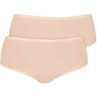 String ANITA "2er Pack High Waist String Essentials", Damen, Gr. S/M, rosa (smart rose), Obermaterial: 80% Polyamid PA. 20% Elasthan EL., Unterhosen String