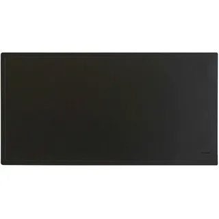 Idena 10545 - Schreibunterlage im Computerpadformat, schwarz, ca. 34 x 65 cm groß, praktisches Zubehör für das Home Office, Arbeitszimmer und im Büro