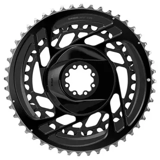 Sram Force D2 Road 2X12-Fach Kettenblätter Schwarz 50/37 Zähne