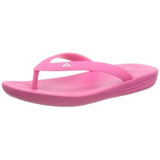 FitFlop Unisex Kid's Iqushion Junior Ergonomic Flip-Flops, Pink Jam, 30 EU