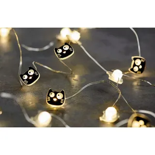 Moses LED-Lichterkette 2,20 m Schwarz