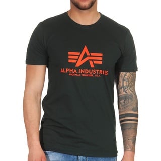 Alpha Industries T-Shirt »Basic T-Shirt« Alpha Industries dark petrol