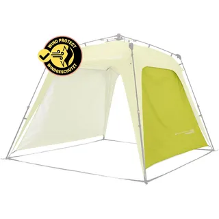 Lumaland Outdoor Seitenteil für Pop Up Pavillon | Seitenwand für Gartenzelt & Camping & Partyzelt | 225 x 155 x 132,5 cm | Passend für Lumaland Indoor & Outdoor Pavillons [Grün]