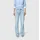MAC Weite Jeans MAC DREAM WIDE Damen Gr 44 Länge 32 light azure blau Denim/Jeans Obermaterial 75 Baumwolle 12 Modal 9 Polyester 4 Elasthan figurumspielend knöchellang Jeans Weite Jeans mit weitem Bein-Stretch