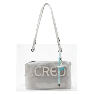 L.CREDI Schultertasche Reja Shoulder Bag Light Gray transparent - Transparent