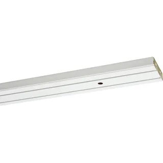 Gardinia Vorhangschiene 2-läufig GE2 Weiß 300 cm