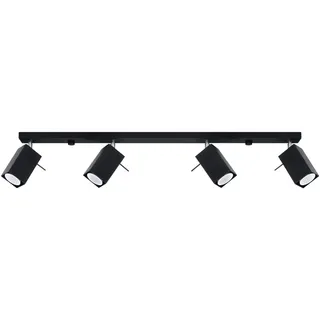Sollux MERIDA 4L 80 x 15 cm quadratisch schwarz
