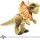 Noble Collection Jurassic Park Dilophosaurus Rex Plüschfigur 25 cm Gelb