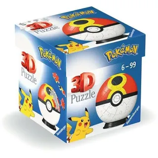 Ravensburger 3D Puzzle Ball Pokémon Poké Ball 54 pcs. 3D Puzzle