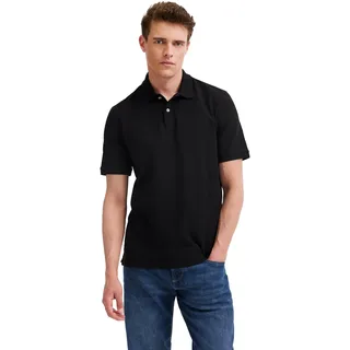 bugatti Herren Poloshirt Modern Fit Premium Cotton Basic Polo Kurzarm Baumwolle