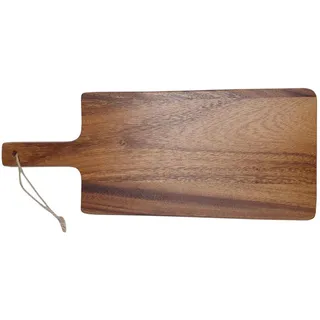 Homeware Profession. Schneidebrett , Akaziefarben , Holz, Textil , Akazie , Schichtholz , 15x1.5x38 cm , Lfgb , Griff, nachhaltig , Küchenzubehör, Schneidebretter