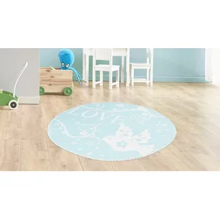 Arte Espina "Bambini 400", rund 5 mm Höhe Fantasievoll bedruckter Kinderteppich, angenehme Haptik,